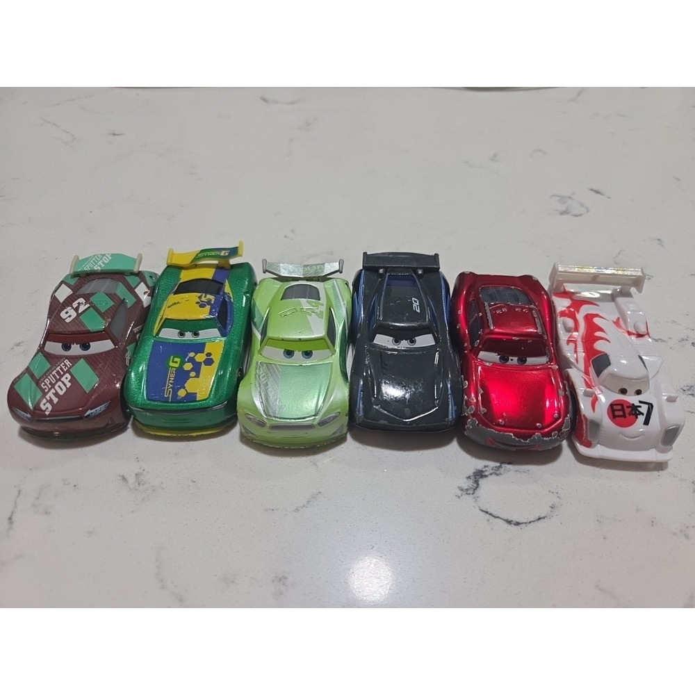 Disney Pixar Cars Diecast Lot Of 6